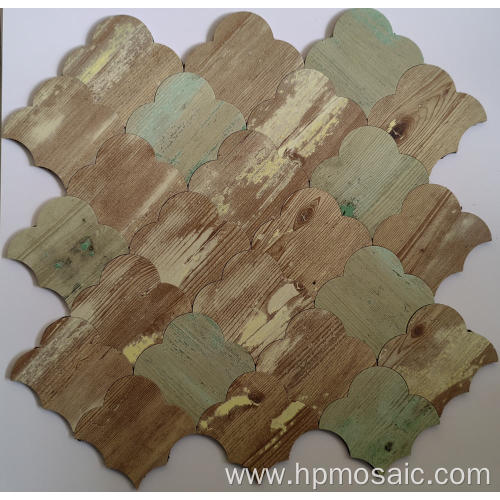 pvc 2mm thick art tile for kitchen backsplach